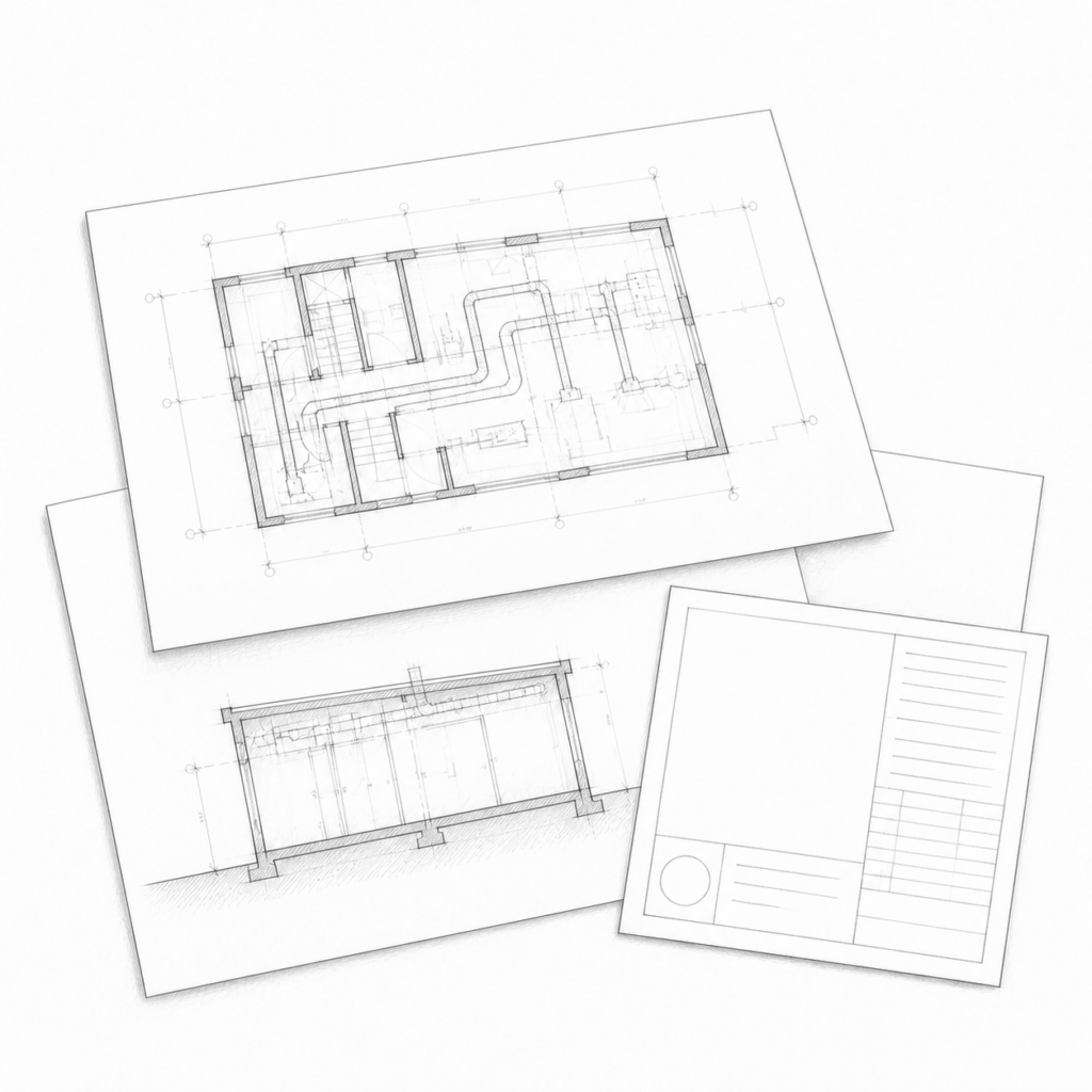 Representación de otros servicios técnicos en JMR Estudio. Arquitectos en Toledo.